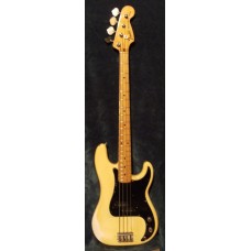 Fender Precision Bass White/Maple 1974
