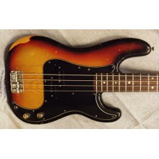 Fender Precision Bass Sunburst/Rosewood 1977