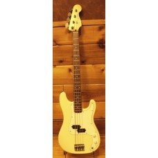 Squier Bullet Precision Bass White Rosewood 1987