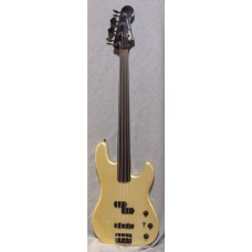 Fender Jazz Bass Special Fretless Japan Pearl White 1986