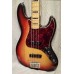 Fender Jazz Bass Sunburst Alder Body Maple Black Blocks 1971