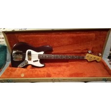 Fender 62 Reissue Jazz Bass USA Burgundy Refin 1989