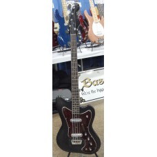 Silvertone Coral Model 1443 Long-Scale Bass Black USA 1967