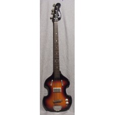 Supro Violin Bass Sunburst Long-Scale Piezo 1966