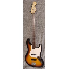 Fender Standard Jazz Bass LIned Fretless Sunburst 2002