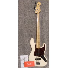Fender American Performer Jazz Bass Olympic White Maple 2015