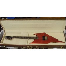 Hondo Coyote Guitar Cherry Red Rare 1980