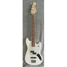 Fender Mustang Player P/J Bass White 2019