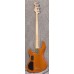 Fender Jazz Bass Deluxe 24 Quilt Maple Active Rare 2005