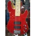 G&L L2500 USA Custom Shop 5-String Trans Red Ash Binding 1995