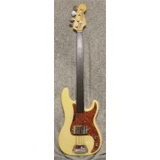 Fender Precision Bass Fretless White Ebony 1978