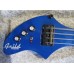 Guild USA Ashbory Bass Fretless Electric Blue 1987