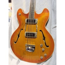 Framus Model 5-153 Hollow Body Bass Maple Germany 1966