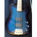 G&L ASAT Bass Blue Burst Maple Neck 1996