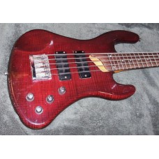 Esh 5-String 1990's Germany Trans Red Flame Maple